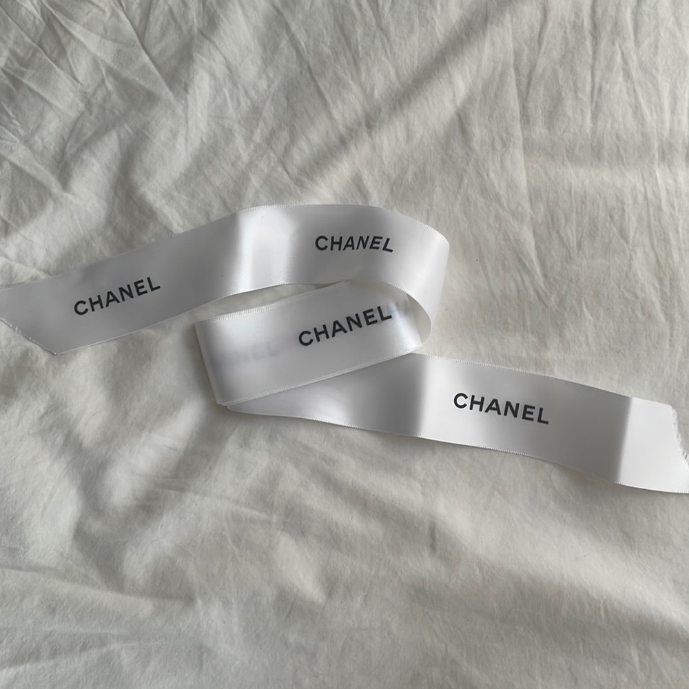 Chanel Thick Satin Ribbon